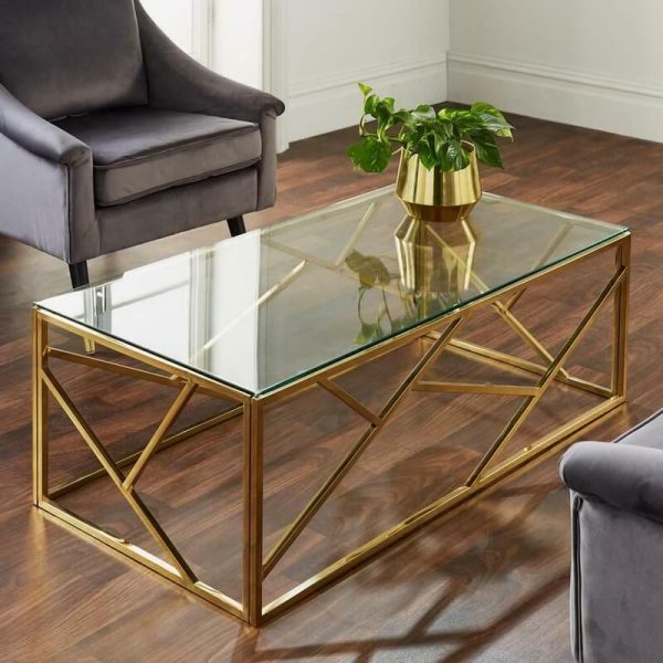 Meja Tamu Stainless Steel Jh Id 2326