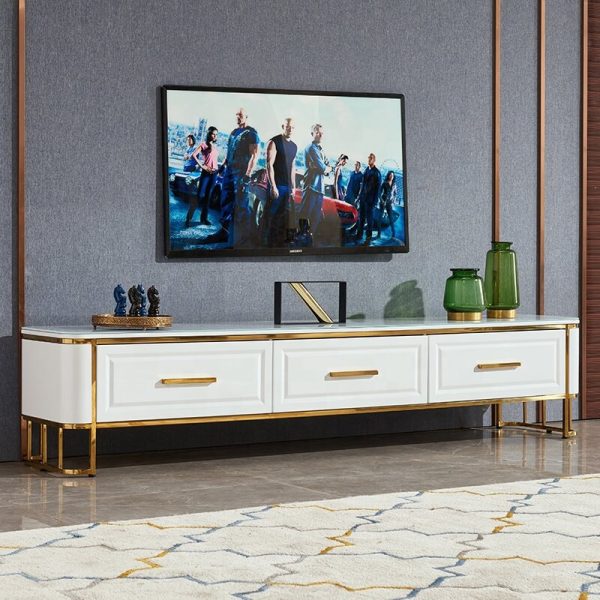Meja Tv Stainless Murah Jh Id 2334