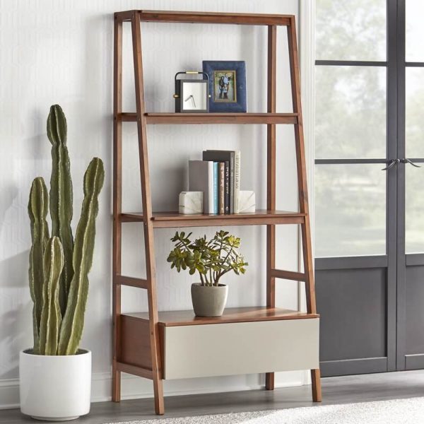 Rak Buku Retro Modern Jh Id 2480