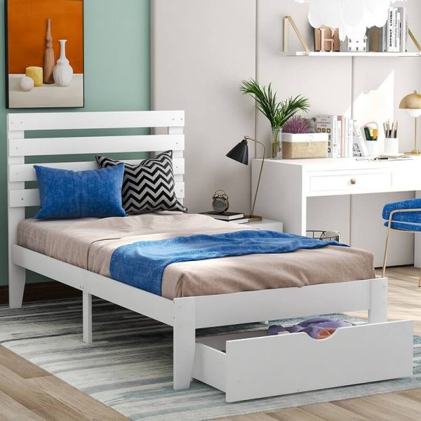 Ranjang Anak Putih Minimalis Jh Id 2464