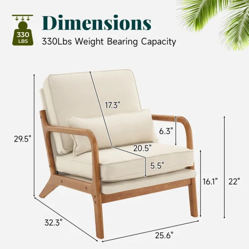 Kursi Sofa Santai Lemley Modern Minimalis Terbaru