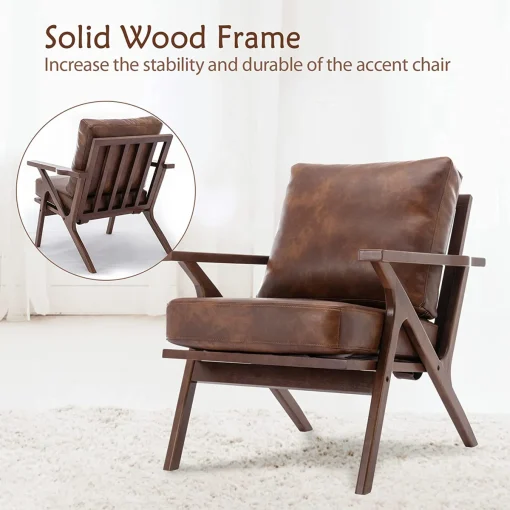 Kursi Sofa Salma Kayu Jati Minimalis Modern