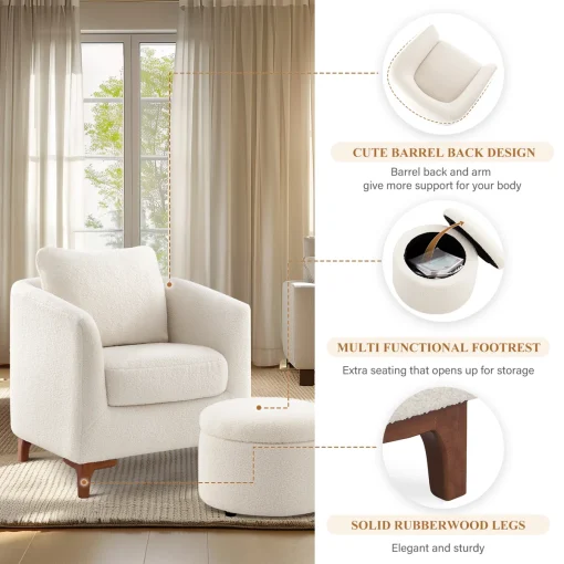 Kursi Sofa Santai Bergaya Modern Minimalis