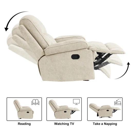 Sofa Single Saidee Glider Minimalis Terbaru