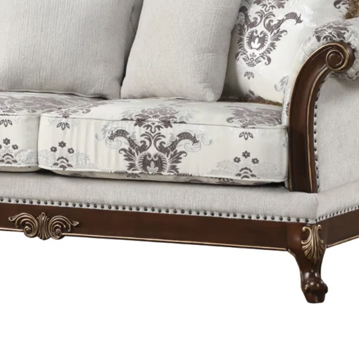 Annandita Set Sofa Tamu Mewah Ukiran Klasik Kayu Jati