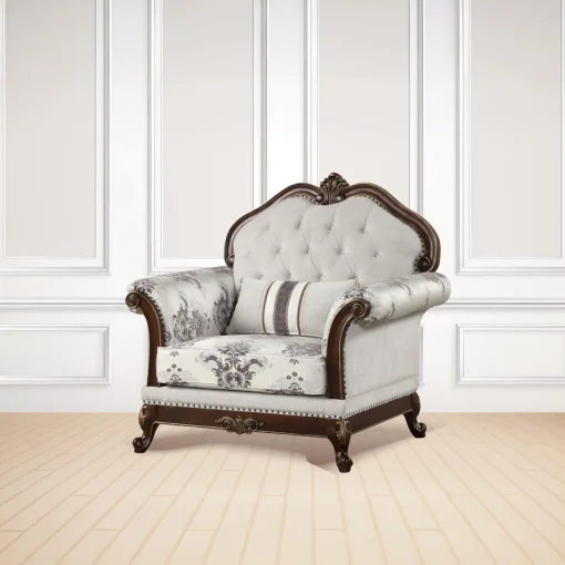 Annandita Set Sofa Tamu Mewah Ukiran Klasik Kayu Jati