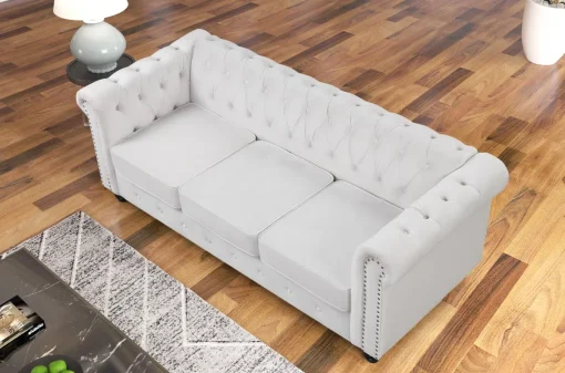 Annavi Set Sofa Tamu Chesterfield Minimalis Modern