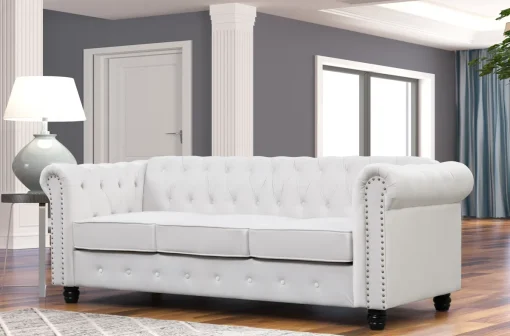 Annavi Set Sofa Tamu Chesterfield Minimalis Modern