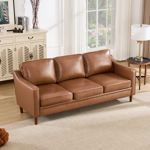 Azriah Sofa Tamu 3 Seater Retro Minimalis Terbaru Kekinian