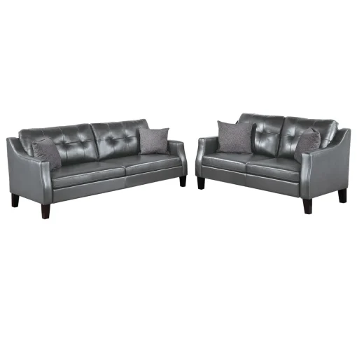 Barrara Set Sofa Tamu Minimalis Kekinian Kain Oscar