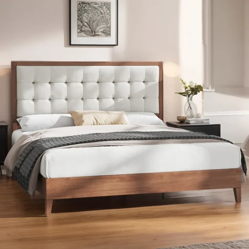 Behka Tempat Tidur Minimalis Headboard Jok Fabric