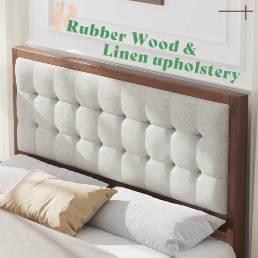 Behka Tempat Tidur Minimalis Headboard Jok Fabric