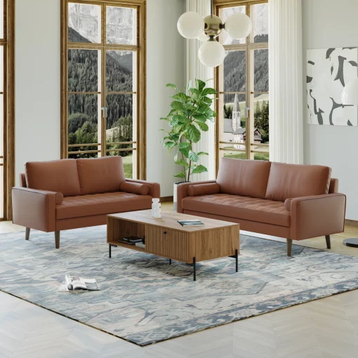 Bridgevill Set Sofa Tamu Retro Minimalis Modern