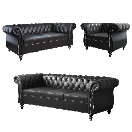 Brisny Set Sofa Tamu Chesterfield Terbaru Minimalis