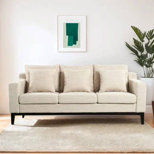 Bronte Sofa Tamu 3 Seater Minimalis Modern Kekinian
