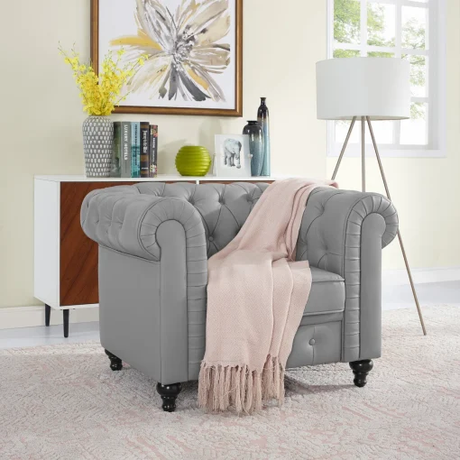 Cannora Set Sofa Tamu Minimalis Terbaru Kain Oscar