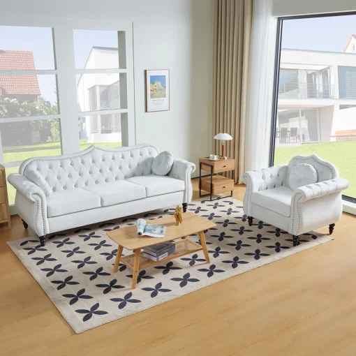 Cherrito Set Sofa Tamu Minimalis Klasik Kekinian
