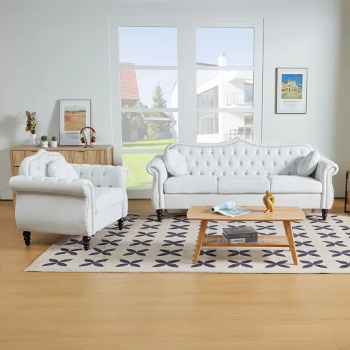 Cherrito Set Sofa Tamu Minimalis Klasik Kekinian