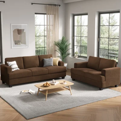 Corduroy Set Sofa Tamu Minimalis