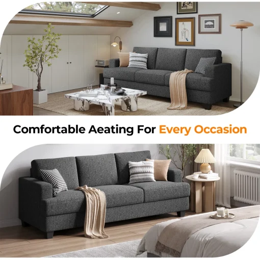 Dammara Set Sofa Tamu Minimalis Terbaru Kain Canvas