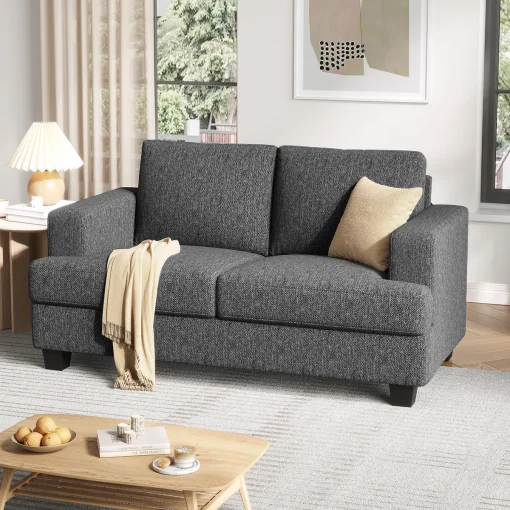 Dammara Set Sofa Tamu Minimalis Terbaru Kain Canvas
