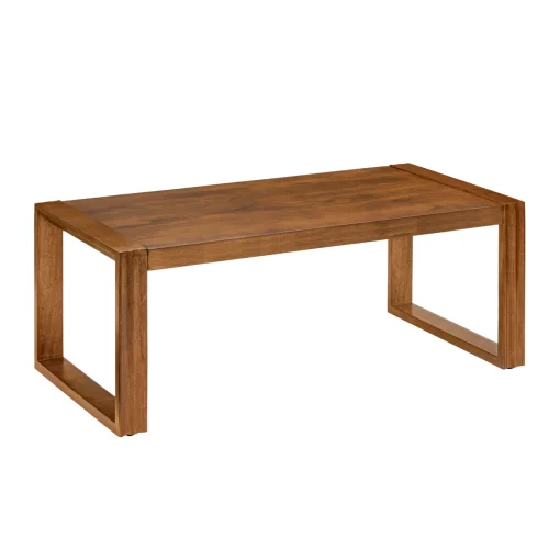 Douglas Meja Tamu Finishing Walnut Minimalis Modern