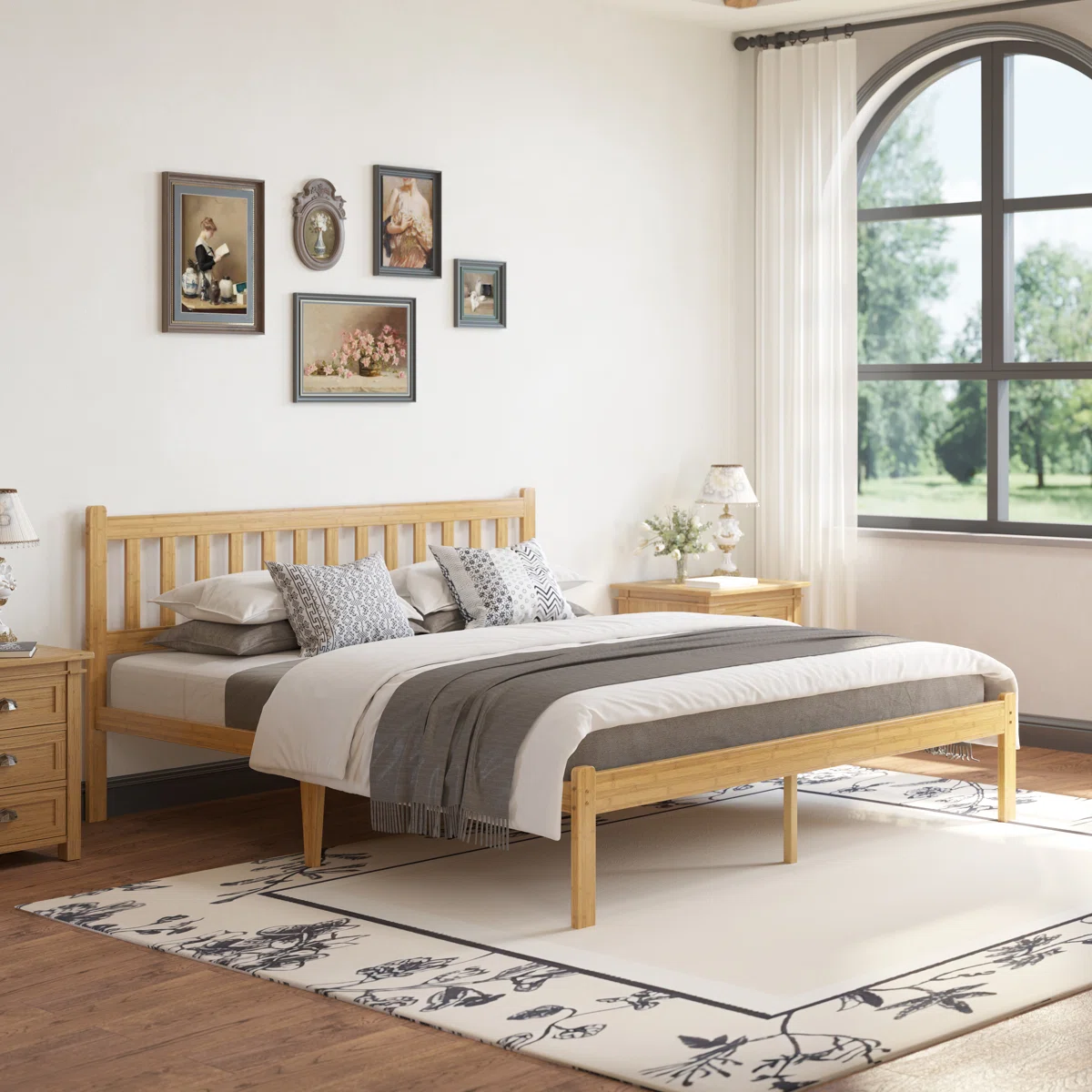 Elecnist Tempat Tidur Kayu Jati