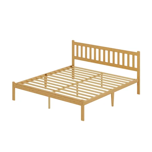 Elecnist Tempat Tidur Kayu Jati Minimalis Kekinian