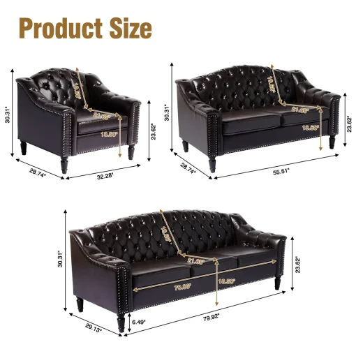 Galiano Set Sofa Tamu Modern Terbaru Kain Oscar