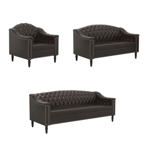 Galiano Set Sofa Tamu Modern Terbaru Kain Oscar