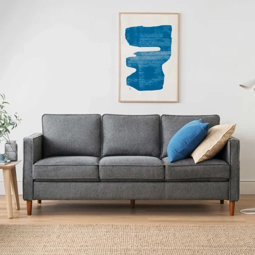 Hanna Sofa Tamu Minimalis Modern Model 3 Seater