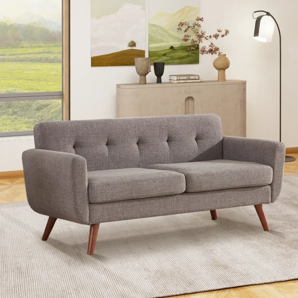 Jadier Sofa Tamu Retro 2 Seater Minimalis