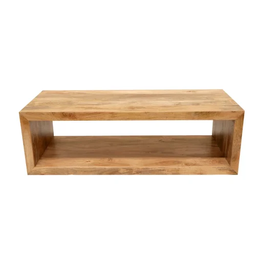 Keli Walpore Meja Tamu Kayu Jati Solid Modern