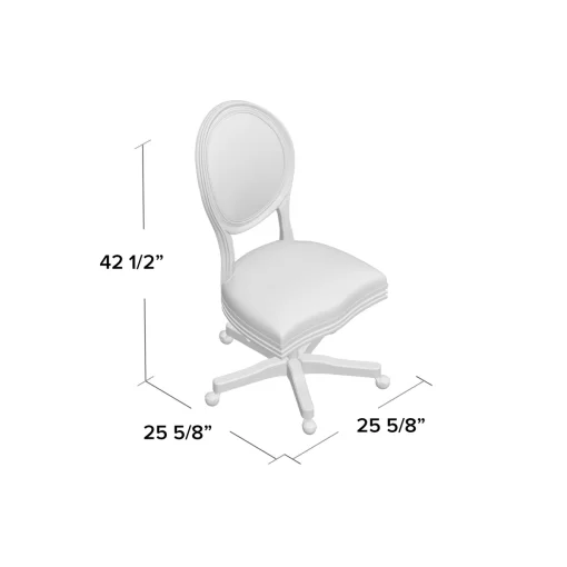 Kursi Kerja Kantor Antik Klasik Minimalis Modern