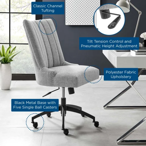 Kursi Kerja Staff Kantor Model Putar Modern Minimalis