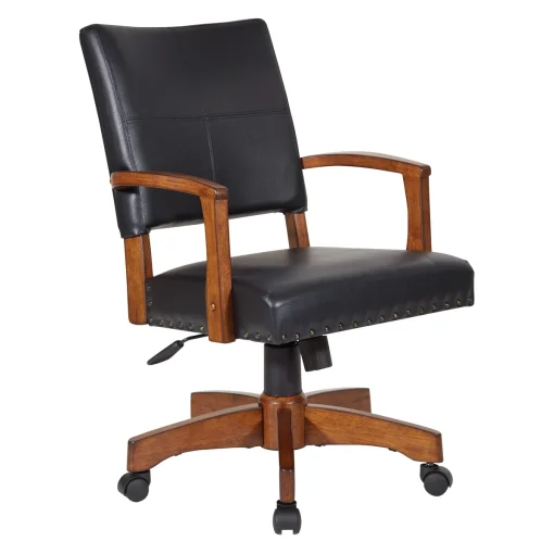 Kursi Kerja Staff Kantor Kayu Jati Minimalis