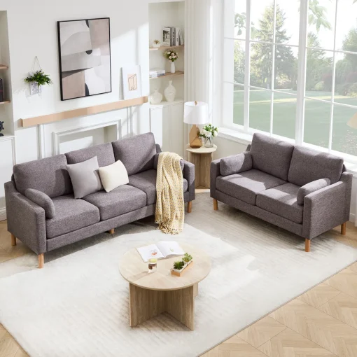 Lagoa Set Sofa Tamu Retro Kekinian Modern Minimalis