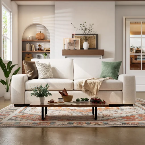 Laurice Sofa Tamu 2 Seater Minimalis Modern Kekinian