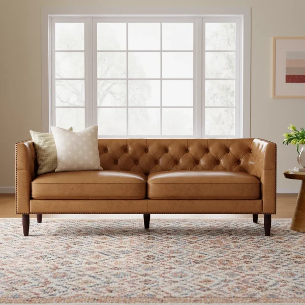 Malaya Sofa 2 Seater Kain Oscar Minimalis Modern