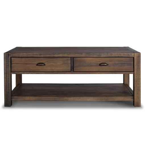 Meja Tamu Klasik Rustic Kayu Jati Desain Modern Minimalis