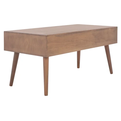 Meja Tamu Laci Retro Kayu Jati Minimalis Terbaru