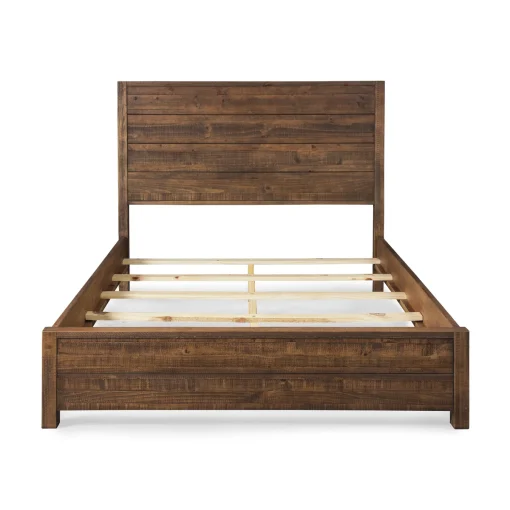 Montouk Tempat Tidur Rustic Minimalis Modern Kayu Jati