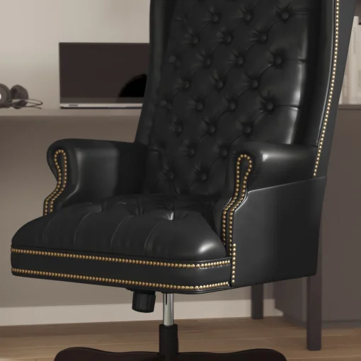 Reynende Kursi Kerja Direktur Desain Chesterfield Minimalis