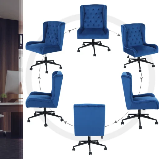 Rosdorf Kursi Kantor Direktur Desain Chesterfield Minimalis