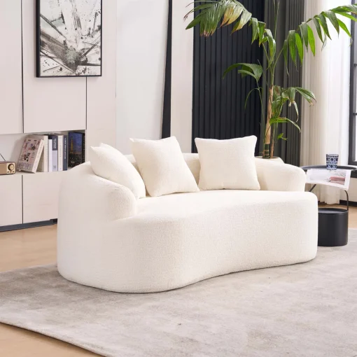 Selene Sofa Tamu Minimalis Modern 1 Seater Kekinian