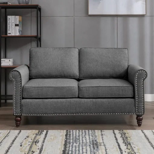 Set Sofa Tamu Shabbycic Modern Minimalis Kain Canvas