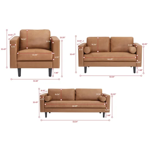 Nathaniel Set Sofa Tamu Minimalis Modern Terbaru