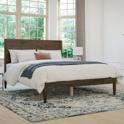Tempat Tidur Kayu Jati Minimalis