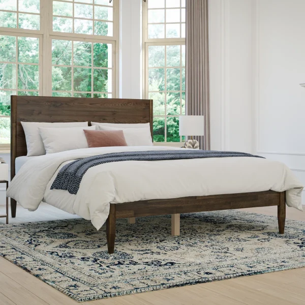 Tempat Tidur Kayu Jati Minimalis