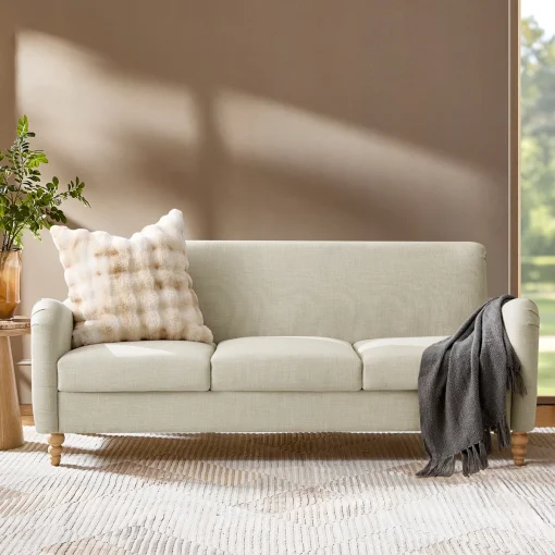 Terren Set Sofa Tamu Minimalis Kayu Jati Modern